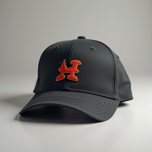 Logo — Embroidered-style Emblem Mockup On A Structured Commercial Design #0311 (Dreamina)
