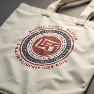 Logo — Retro Badge-style Logo Centered On A Commercial Design #0132 (Midjourney)