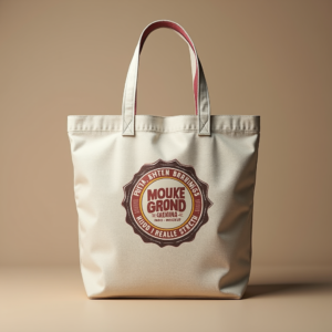 Logo — Retro Badge-style Logo Centered On A Commercial Design #0168 (Midjourney)