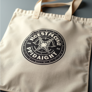 Logo — Retro Badge-style Logo Centered On A Commercial Design #0204 (Midjourney)