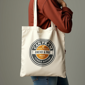 Logo — Retro Badge-style Logo Centered On A Commercial Design #0337 (Stable Diffusion)