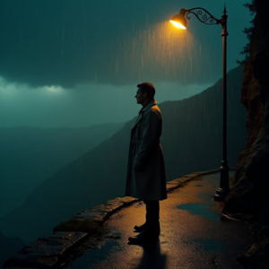 Luxury Lifestyle — Detective In A Rain-damp Trench Coat Cinematic #0335 (Midjourney)