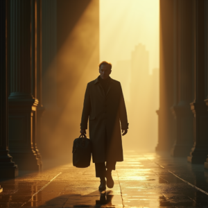 Luxury Lifestyle — Lone Traveler In A Weathered Long Cinematic #0289 (FLUX)
