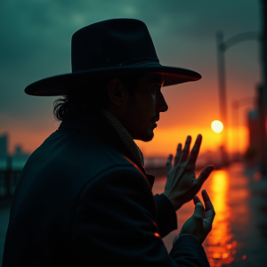 Luxury Lifestyle — Mysterious Figure Beneath A Wide-brimmed Hat Cinematic #0063 (Gemini)