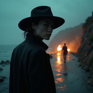 Luxury Lifestyle — Mysterious Figure Beneath A Wide-brimmed Hat Cinematic #0111 (Gemini)