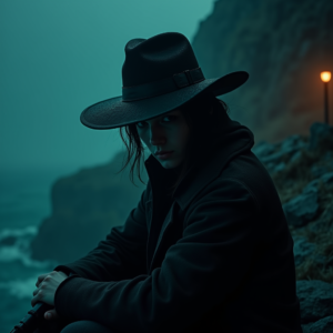 Luxury Lifestyle — Mysterious Figure Beneath A Wide-brimmed Hat Cinematic #0117 (Seedream)