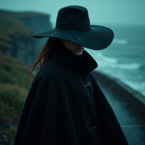 Luxury Lifestyle — Mysterious Figure Beneath A Wide-brimmed Hat Cinematic #0141 (Seedream)