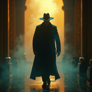 Luxury Lifestyle — Mysterious Figure Beneath A Wide-brimmed Hat Cinematic #0291 (Gemini)
