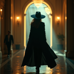 Luxury Lifestyle — Mysterious Figure Beneath A Wide-brimmed Hat Cinematic #0309 (Seedream)