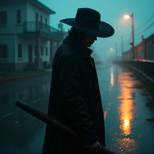 Luxury Lifestyle — Mysterious Figure Beneath A Wide-brimmed Hat Cinematic #0321 (Seedream)