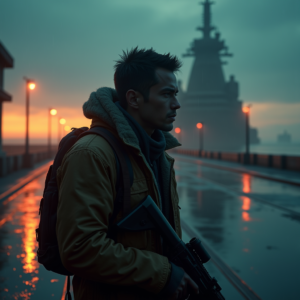 Luxury Lifestyle — Pilot In A Weathered Flight Jacket Cinematic #0048 (Stable Diffusion)