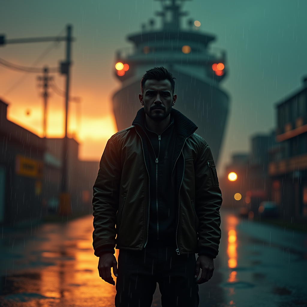 Luxury Lifestyle — Pilot In A Weathered Flight Jacket Cinematic #0060 (Stable Diffusion)