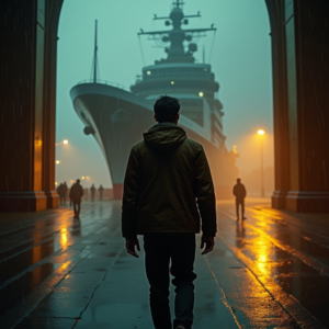Luxury Lifestyle — Pilot In A Weathered Flight Jacket Cinematic #0096 (Stable Diffusion)