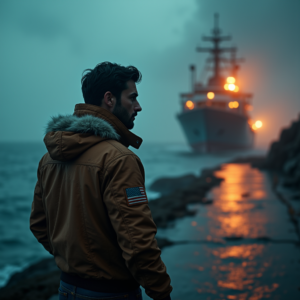 Luxury Lifestyle — Pilot In A Weathered Flight Jacket Cinematic #0114 (Recraft)