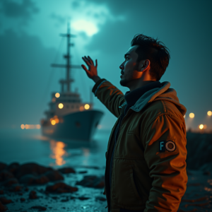 Luxury Lifestyle — Pilot In A Weathered Flight Jacket Cinematic #0138 (Recraft)