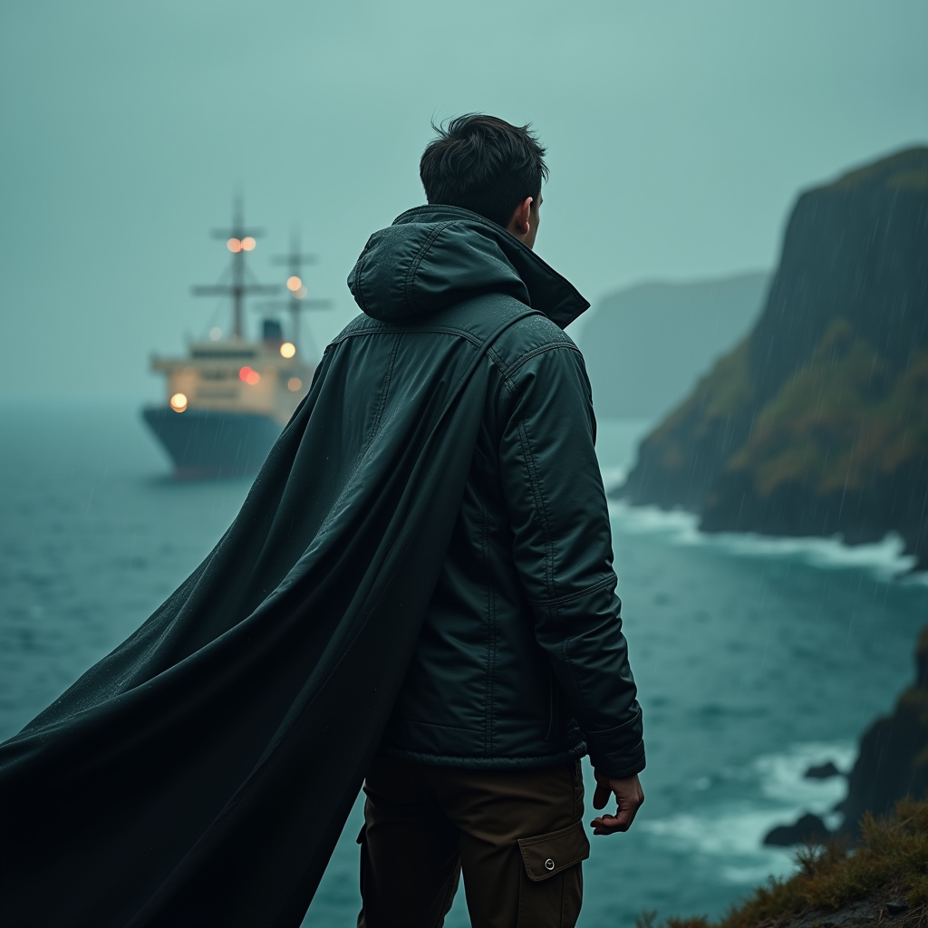 Luxury Lifestyle — Pilot In A Weathered Flight Jacket Cinematic #0144 (Stable Diffusion)