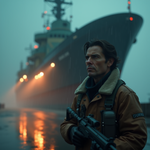 Luxury Lifestyle — Pilot In A Weathered Flight Jacket Cinematic #0156 (Stable Diffusion)