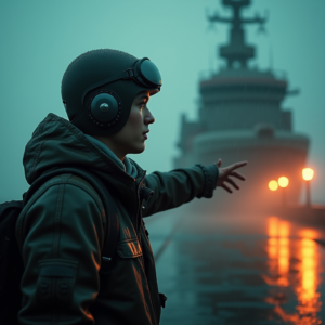 Luxury Lifestyle — Pilot In A Weathered Flight Jacket Cinematic #0174 (Recraft)