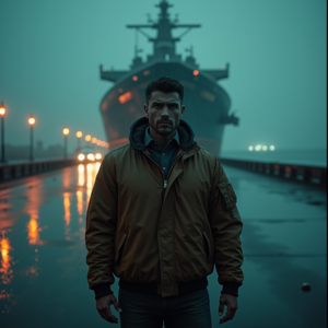 Luxury Lifestyle — Pilot In A Weathered Flight Jacket Cinematic #0204 (Stable Diffusion)