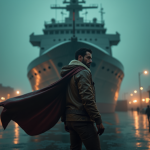 Luxury Lifestyle — Pilot In A Weathered Flight Jacket Cinematic #0216 (Stable Diffusion)
