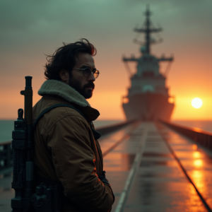 Luxury Lifestyle — Pilot In A Weathered Flight Jacket Cinematic #0252 (Stable Diffusion)