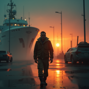 Luxury Lifestyle — Pilot In A Weathered Flight Jacket Cinematic #0258 (Recraft)