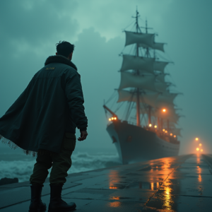 Luxury Lifestyle — Pilot In A Weathered Flight Jacket Cinematic #0348 (Stable Diffusion)