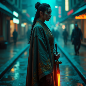 Luxury Lifestyle — Regal Figure In Flowing Embroidered Robes Cinematic #0190 (Dreamina)
