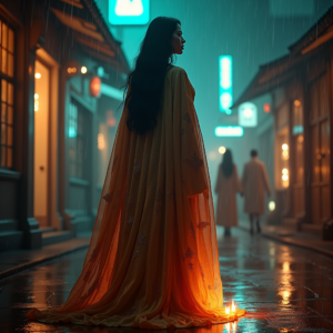 Luxury Lifestyle — Regal Figure In Flowing Embroidered Robes Cinematic #0220 (ChatGPT)