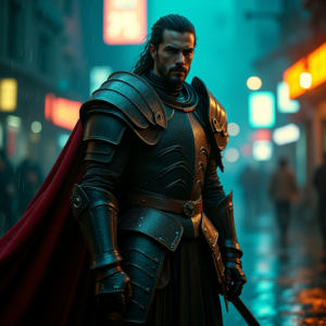 Luxury Lifestyle — Warrior In Intricately Detailed Armor Catching Cinematic #0032 (Leonardo)