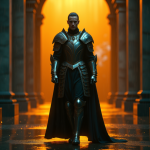 Luxury Lifestyle — Warrior In Intricately Detailed Armor Catching Cinematic #0092 (Leonardo)
