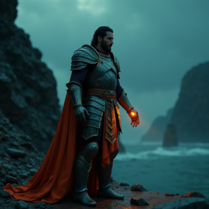 Luxury Lifestyle — Warrior In Intricately Detailed Armor Catching Cinematic #0134 (Krea)