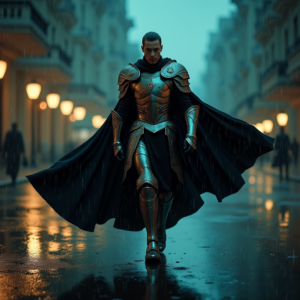 Luxury Lifestyle — Warrior In Intricately Detailed Armor Catching Cinematic #0212 (Leonardo)