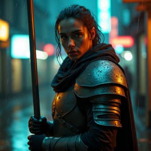 Luxury Lifestyle — Warrior In Intricately Detailed Armor Catching Cinematic #0224 (Leonardo)
