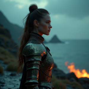 Luxury Lifestyle — Warrior In Intricately Detailed Armor Catching Cinematic #0314 (Krea)