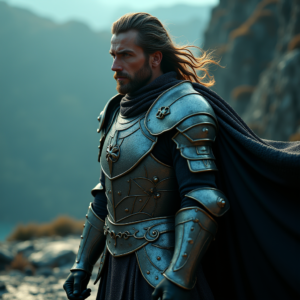Luxury Lifestyle — Warrior In Intricately Detailed Armor Catching Cinematic #0344 (Leonardo)