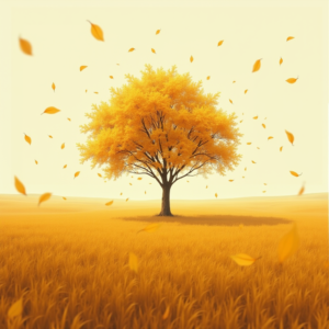 Minimalist — Lone Tree Standing In A Sweeping Illustration Styles #0333 (Stable Diffusion)