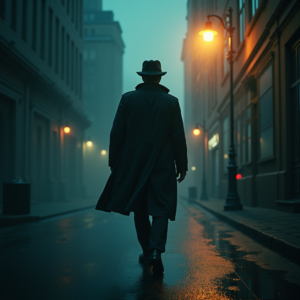 Movie Scenes — Detective In A Rain-damp Trench Coat Cinematic #0259 (Firefly)