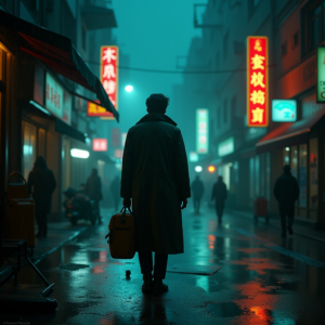 Movie Scenes — Lone Traveler In A Weathered Long Cinematic #0019 (Firefly)