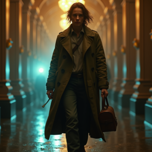 Movie Scenes — Lone Traveler In A Weathered Long Cinematic #0103 (Firefly)