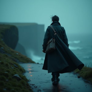 Movie Scenes — Lone Traveler In A Weathered Long Cinematic #0139 (Firefly)