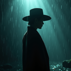 Movie Scenes — Mysterious Figure Beneath A Wide-brimmed Hat Cinematic #0335 (Seedream)