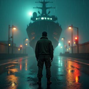 Movie Scenes — Pilot In A Weathered Flight Jacket Cinematic #0168 (Dreamina)
