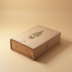 Packaging — Clean Line-art Icon Printed On A Commercial Design #0057 (Seedream)