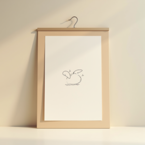 Packaging — Clean Line-art Icon Printed On A Commercial Design #0123 (Gemini)