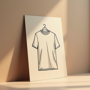 Packaging — Clean Line-art Icon Printed On A Commercial Design #0153 (Seedream)
