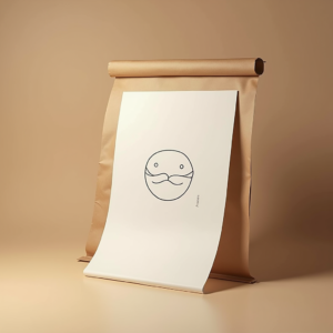 Packaging — Clean Line-art Icon Printed On A Commercial Design #0177 (Seedream)