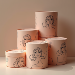 Packaging — Duotone Illustrated Design Wrapped Around A Commercial Design #0029 (Firefly)