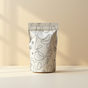 Packaging — Duotone Illustrated Design Wrapped Around A Commercial Design #0041 (Firefly)
