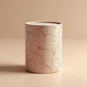 Packaging — Duotone Illustrated Design Wrapped Around A Commercial Design #0059 (Midjourney)